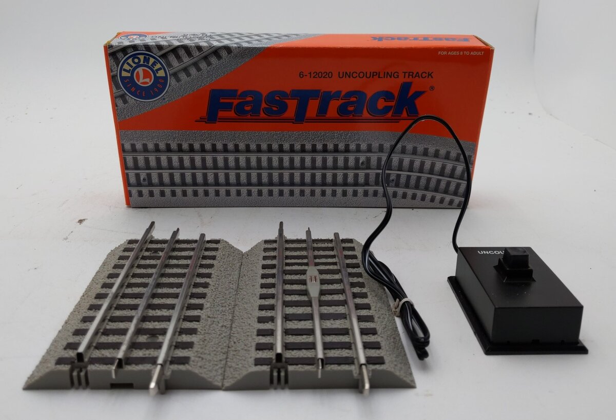 Lionel 6-12020 O Gauge FasTrack Uncoupling Track LN/Box
