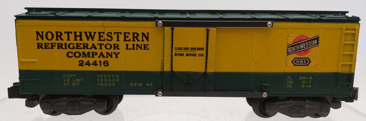American Flyer 24416 Vintage S Northwestern Reefer VG