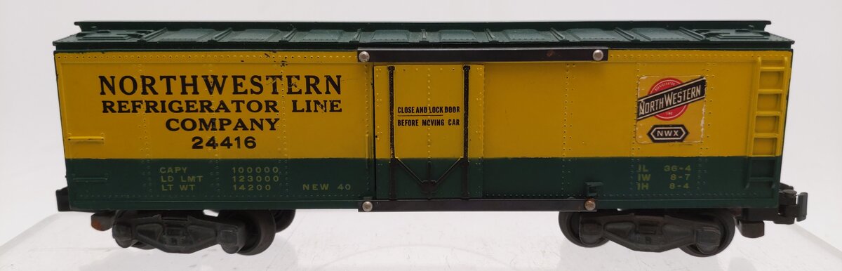 American Flyer 24416 Vintage S Northwestern Reefer VG