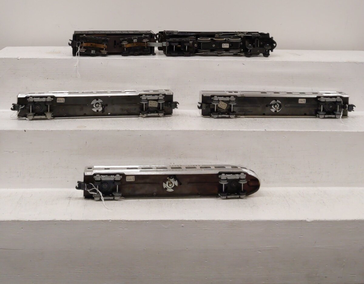 American Flyer 5351W S Postwar Hudson Passenger Set w/ # 326, 963, 962 & 960 [4] VG
