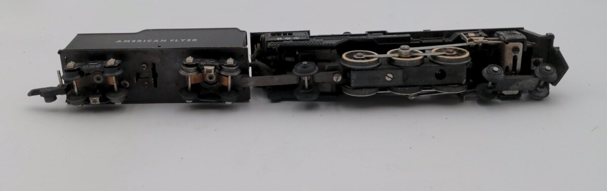 American Flyer 295 4-6-2 Vintage S Pacific Steam Locomotive & Tender VG