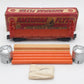 American Flyer 24579 Vintage S Illinois Central Flatcar with Load VG/Box