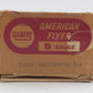 American Flyer 24579 Vintage S Illinois Central Flatcar with Load VG/Box