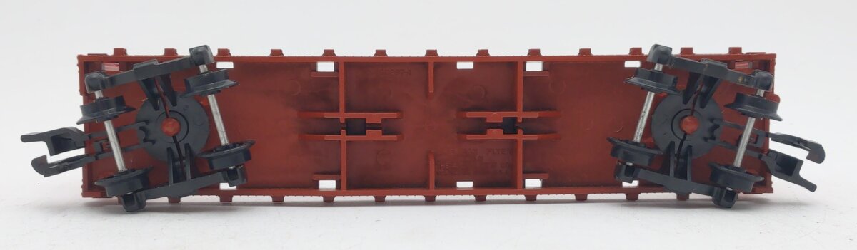 American Flyer 24579 Vintage S Illinois Central Flatcar with Load VG/Box