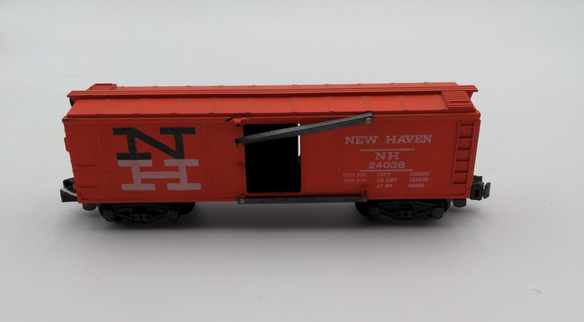 American Flyer 24036 Vintage S New Haven Boxcar VG