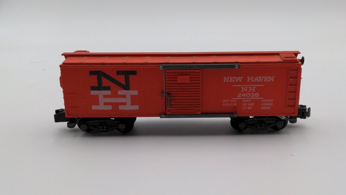 American Flyer 24036 Vintage S New Haven Boxcar VG