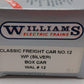 Williams WAL 12 O Gauge WP Classic Freight Car LN/Box