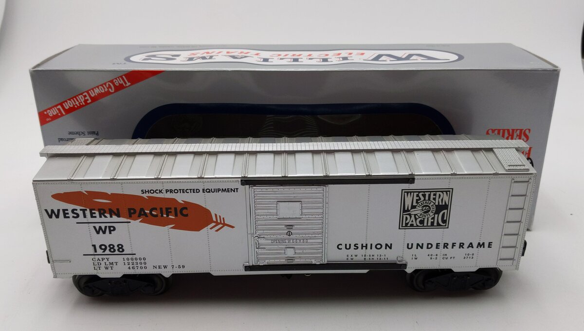 Williams WAL 12 O Gauge WP Classic Freight Car LN/Box