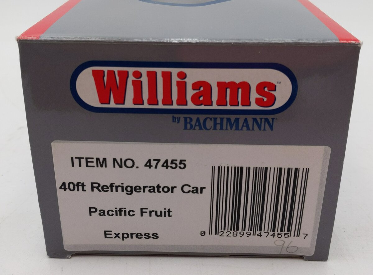 Williams 47455 O PFE 40' Refrigerator Car