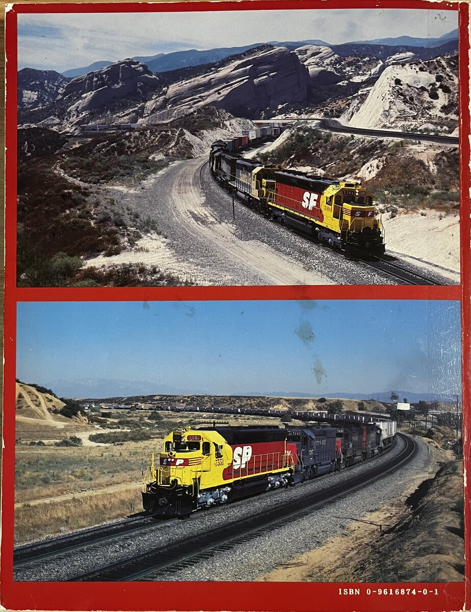 SPSF Motive Power 1986, Southern Pacific and Santa Fe Prepare to Merge Paperback