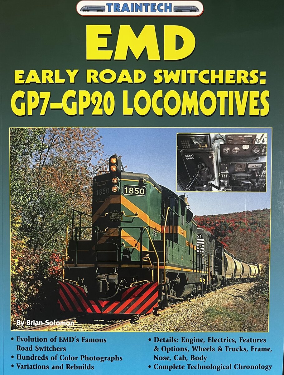 EMD Early Road Switchers Paperback Book By Brian Solomon EX