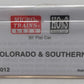 Micro-Trains 85500012 HOn3 Colorado & Southern 30' Flatcar #7132 LN/Box