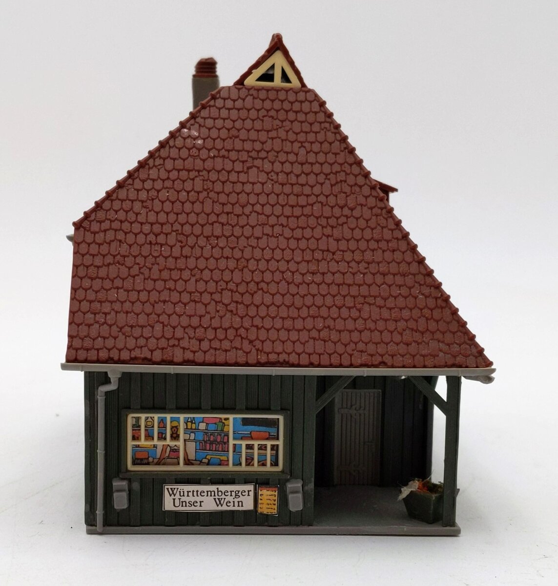 Vollmer 43680 HO Scale Winery Festival Kit Building Only- Assembled VG