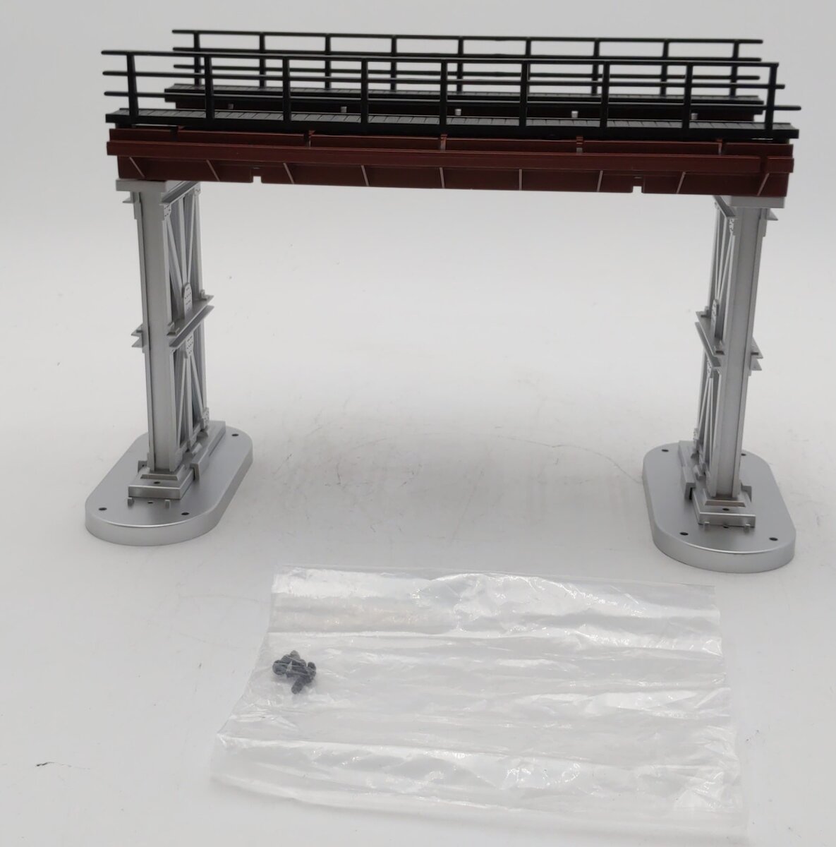 MTH 40-1148 O Scale Subway Trestle Bridge & Steel Elevated Support