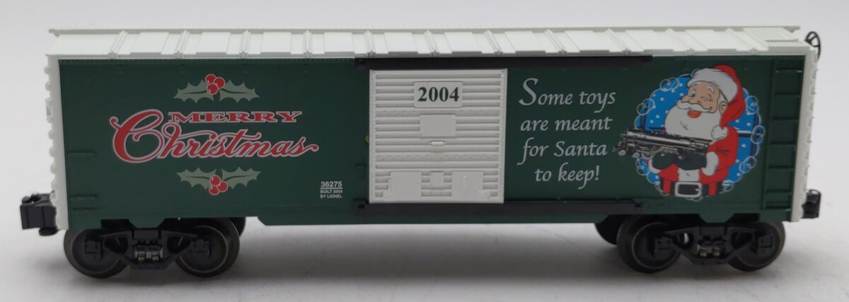 Lionel 6-36275 O Gauge 2004 Christmas Boxcar LN/Box