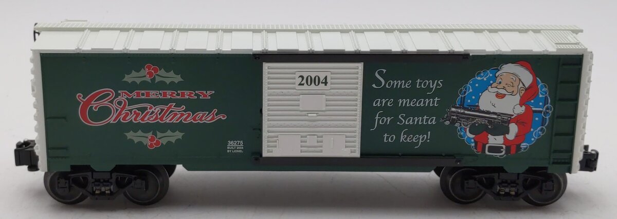 Lionel 6-36275 O Gauge 2004 Christmas Boxcar LN/Box