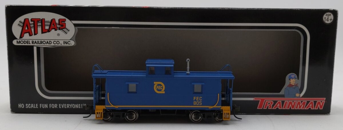 Atlas 11330 HO Scale FEC Trainman Cupola Caboose #805