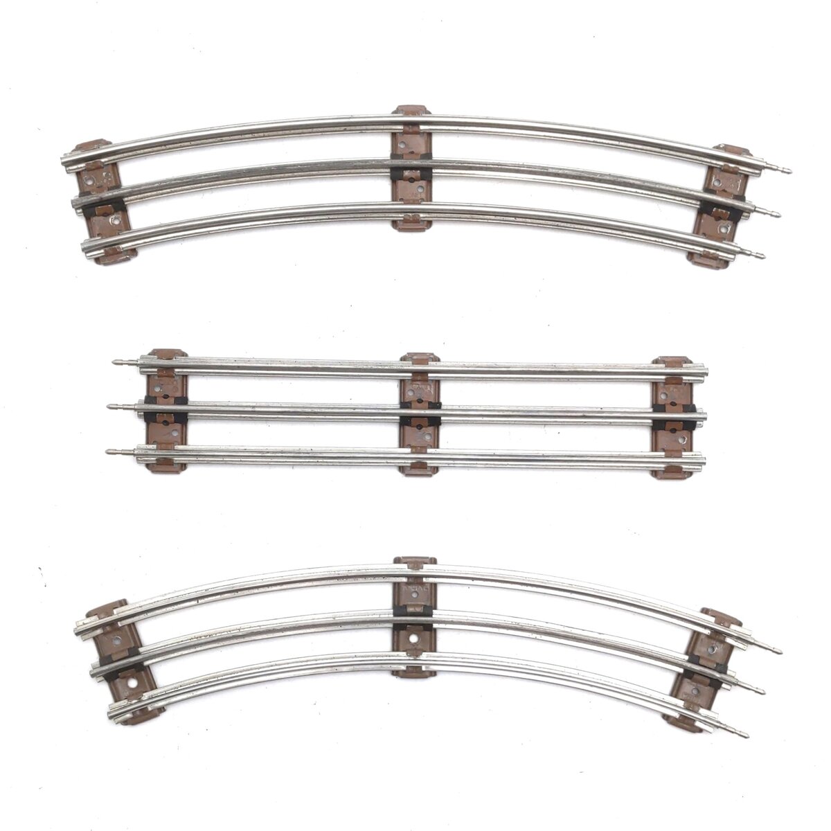 K-Line O Gauge Assorted Tubular Straight & Curved Track Sections [39] EX