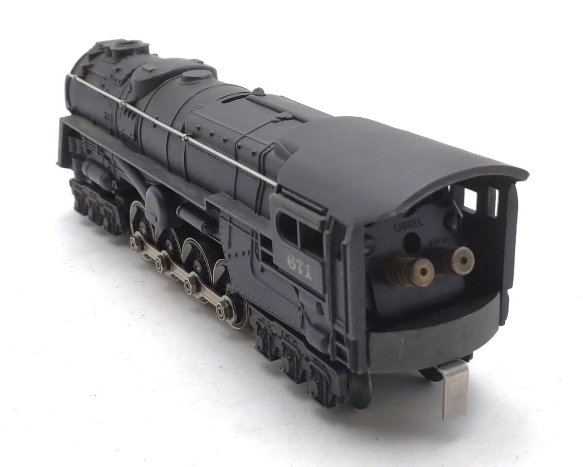 Lionel 671 Vintage O 6-8-6 Die-Cast Steam Turbine Locomotive VG