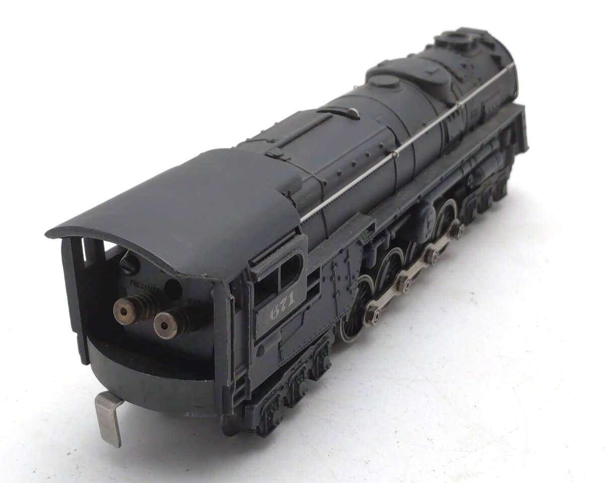Lionel 671 Vintage O 6-8-6 Die-Cast Steam Turbine Locomotive VG
