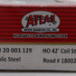 Atlas 20003129 HO Republic Steel RSCX 42' Coil Steel Car #180025