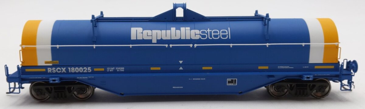 Atlas 20003129 HO Republic Steel RSCX 42' Coil Steel Car #180025