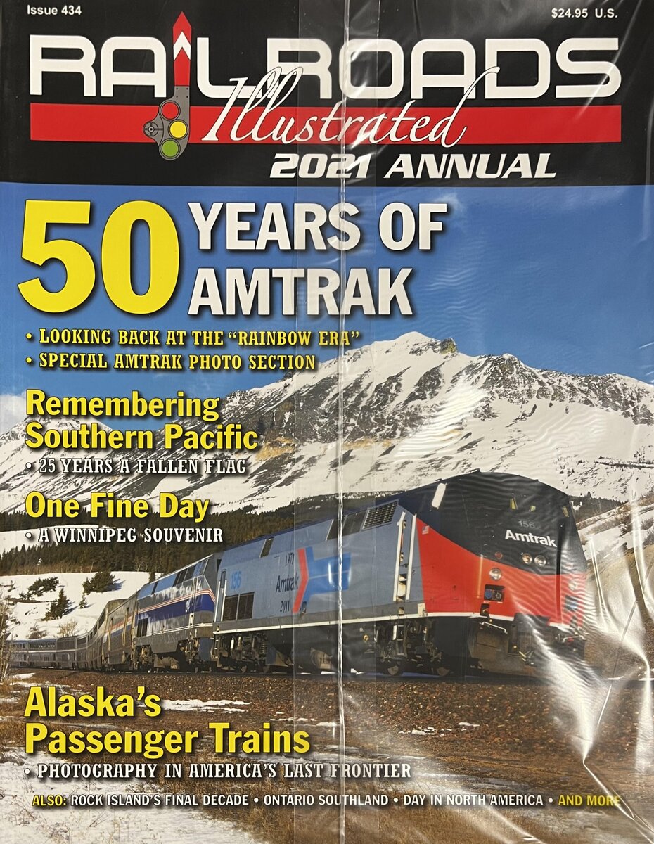 Railroads Illustrated 2021 Annual Paperback Book MT