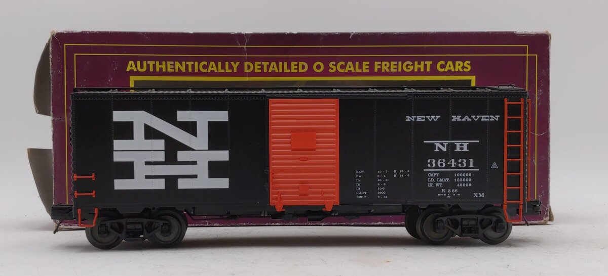 MTH 20-90581 O New Haven 40' AAR Box Car Set (Set of 6)