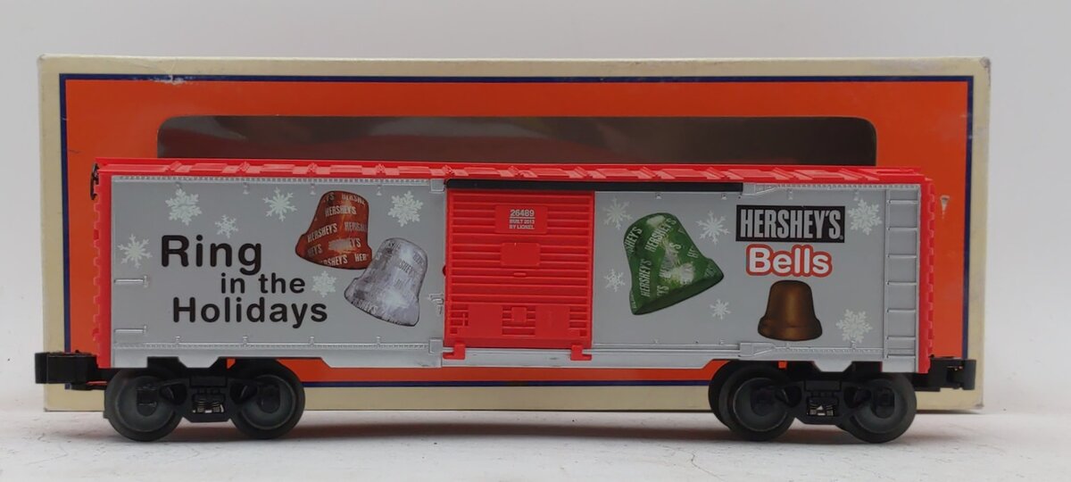 Lionel 6-26489 O Hershey’s Christmas Bells Boxcar LN/Box
