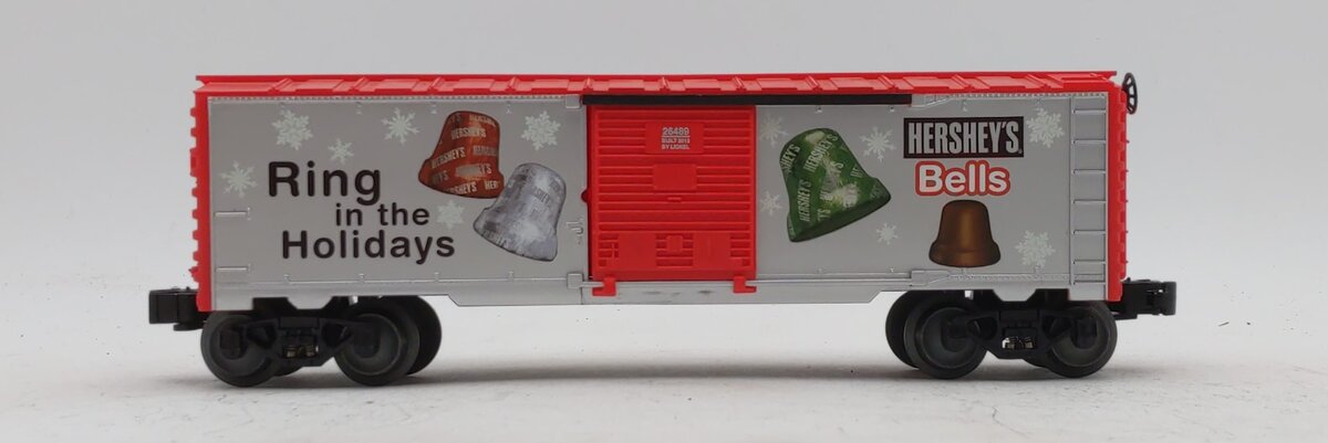 Lionel 6-26489 O Hershey’s Christmas Bells Boxcar LN/Box