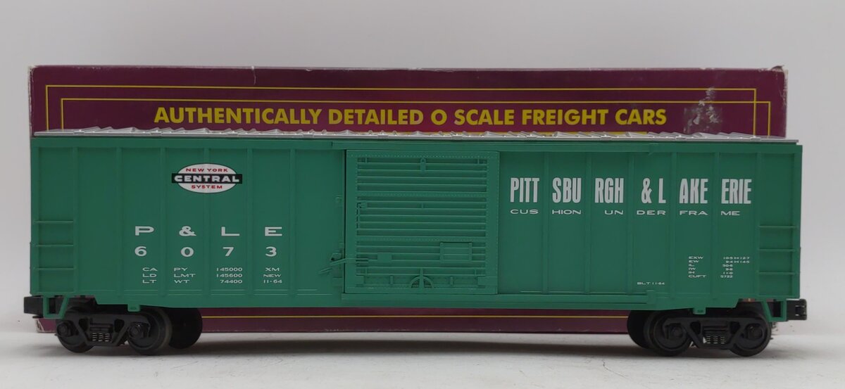 MTH 20-93132 O New York Central Boxcar #6073 LN/Box
