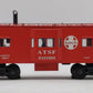 K-Line K612-1052 O Gauge Santa Fe Bay Window Caboose #6121052 NIB