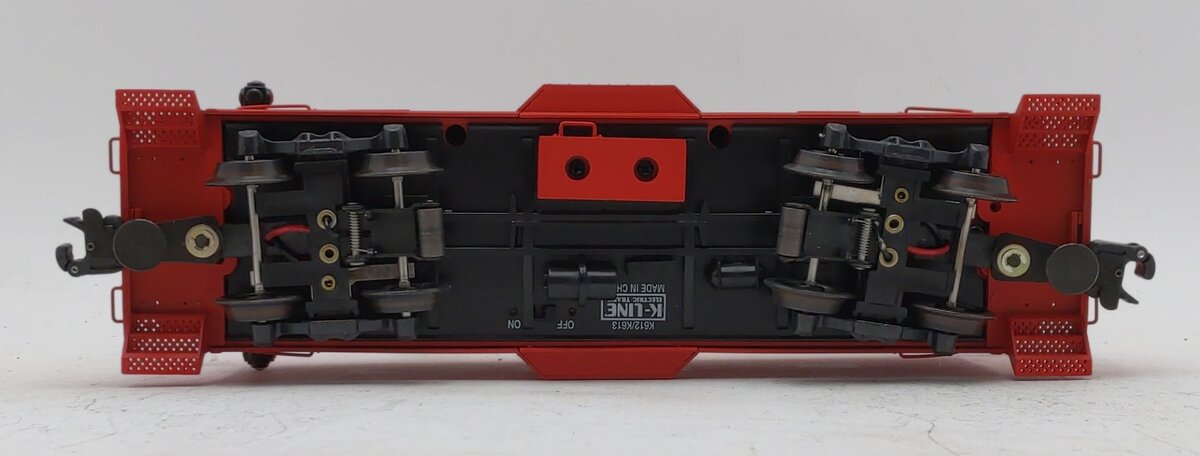 K-Line K612-1052 O Gauge Santa Fe Bay Window Caboose #6121052 NIB