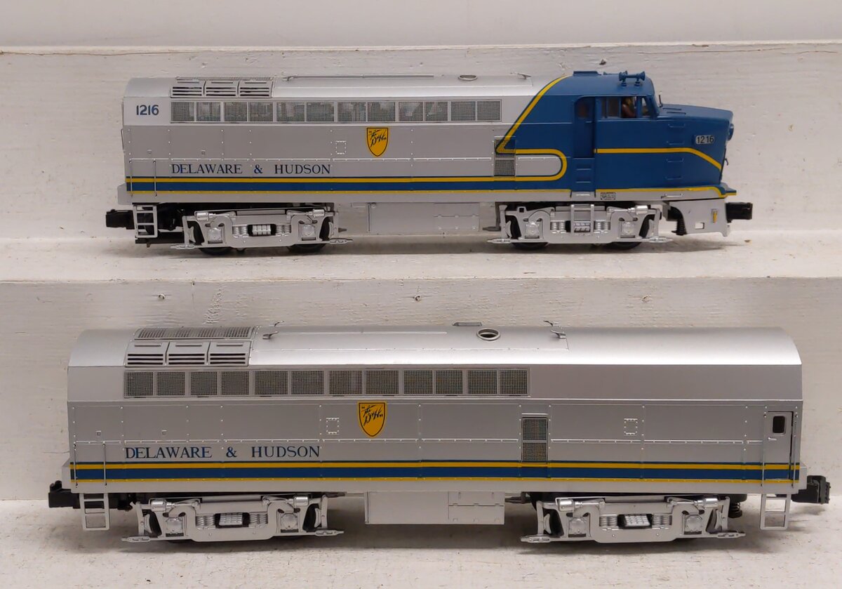 MTH 20-2730-1 D&H Sharknose AB Diesel Engine Set w/Proto-Sound 2.0 #1216 EX/Box
