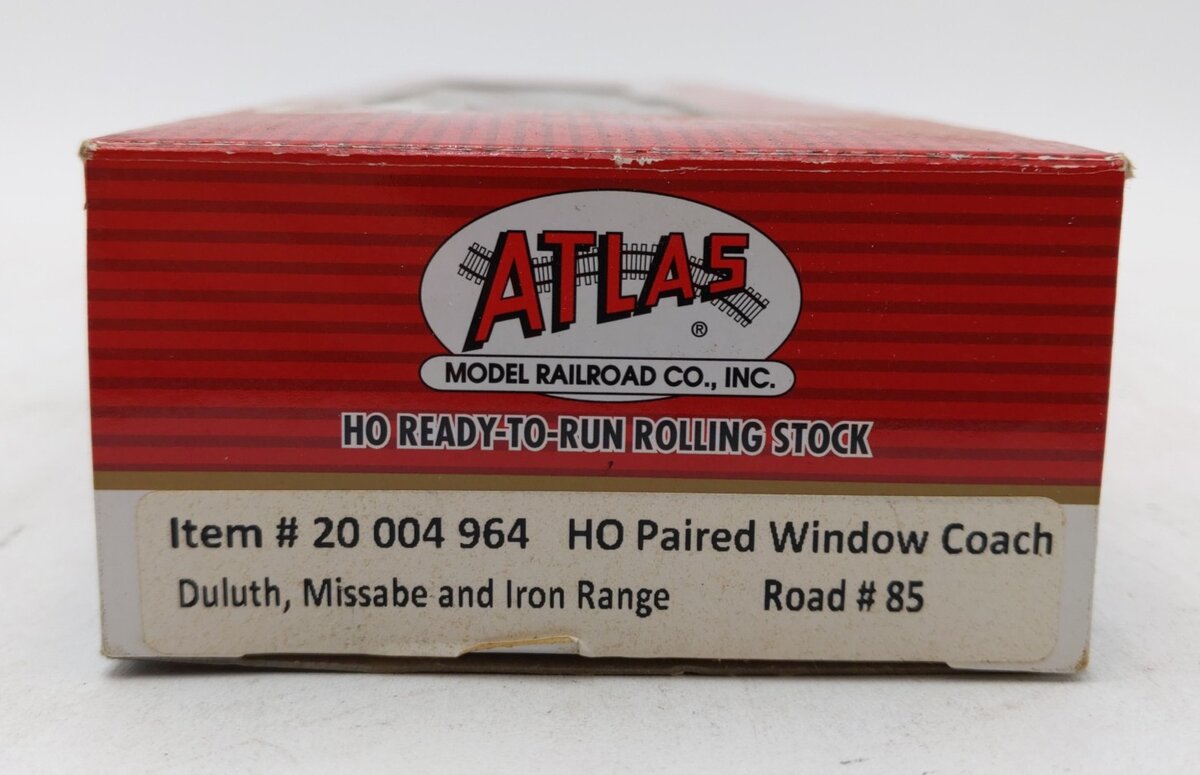 Atlas 20004964 HO Scale Duluth Missabe & Iron Range Window Coach Car #85