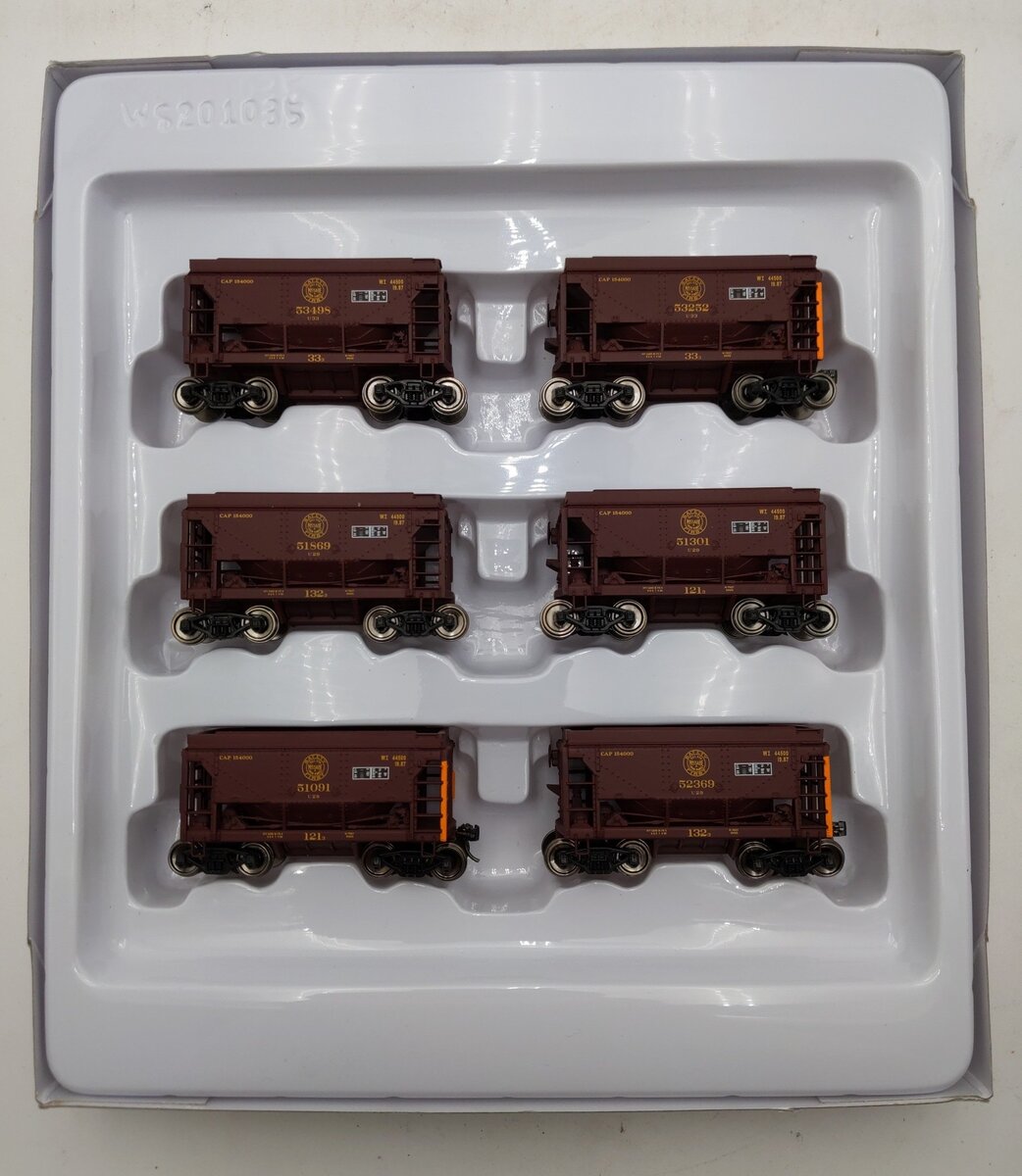 Walthers 910-58154 HO Chicago & North Western 24' Michigan Taconite Ore Car (6)