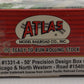 Atlas 13314 HO Scale C&NW 50' Precision Boxcar #154095