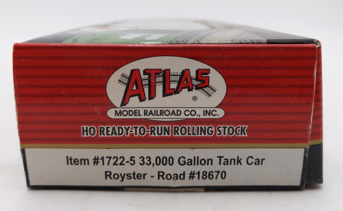 Atlas 17225 Royster 33,000 Gallon Tankcar #18670