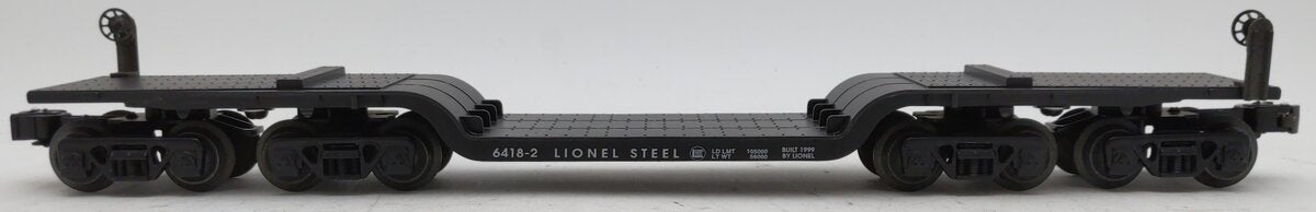 Lionel 6-36900 O Gauge Depressed Center Flatcar with Backshop Load NIB