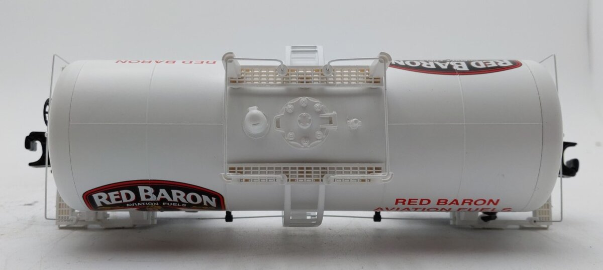 MTH 20-96259 O Gauge Red Baron Aviation Fuel 8000 Gallon Tank Car LN/Box
