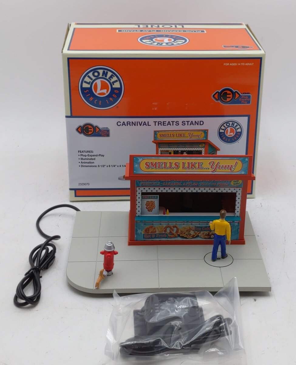Lionel 2329070 O Assembled Carnival Treats Stand