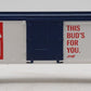 Lionel 6-85248 O Budweiser Reefer Truck w/ Operating Couplers & Opening Doors