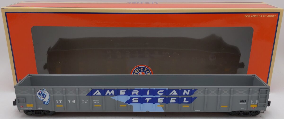 Lionel 2126310 O American Steel 65' Mill Gondola #1776