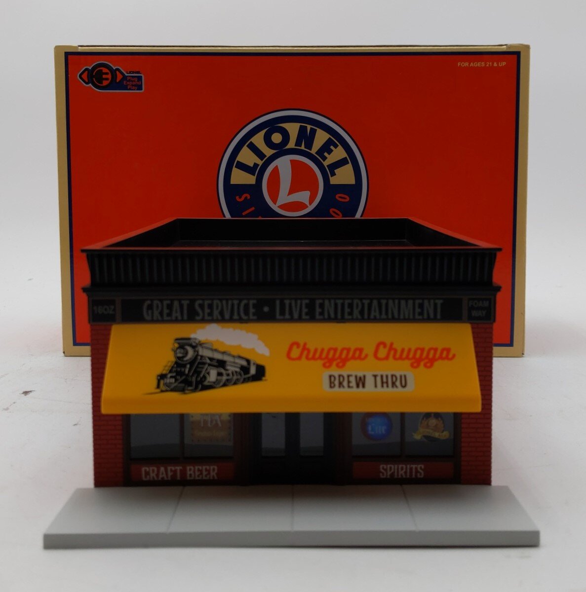 Lionel 2029060 O Chugga Chugga Brew Thru Bar