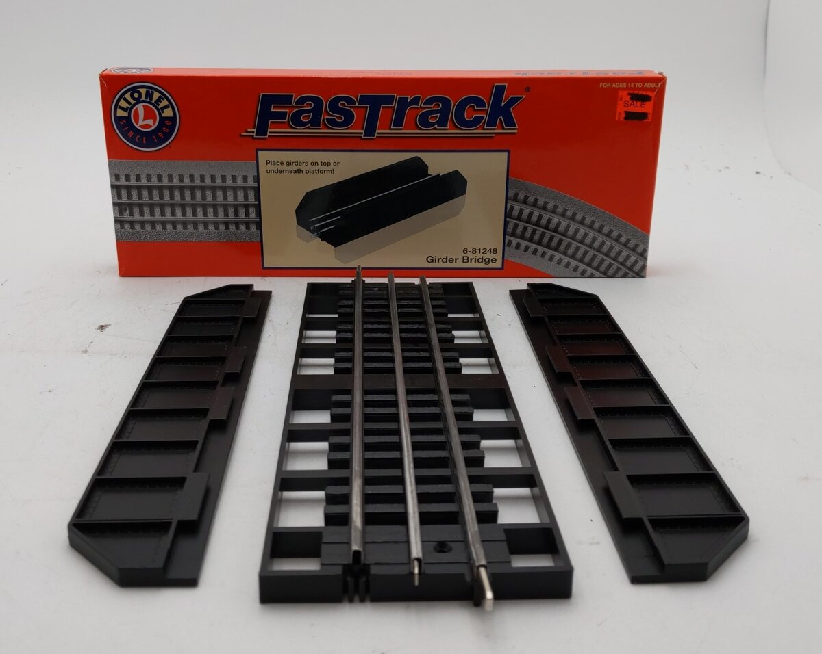 Lionel 6-81248 O Fastrack Black Girder Bridge Kit
