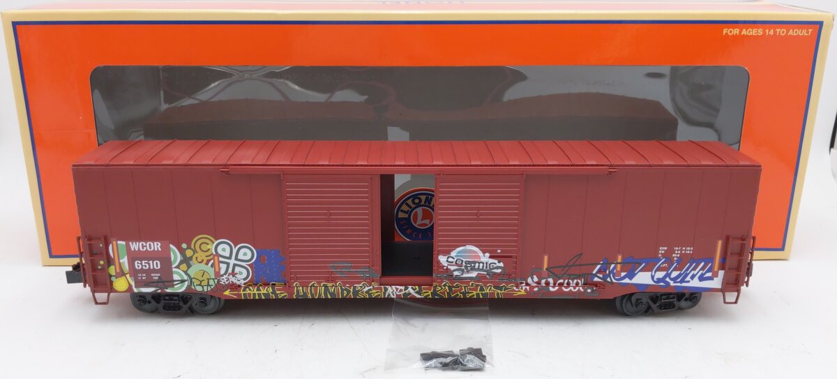 Lionel 2326181 O WCOR Graffiti 60' Boxcar #6510