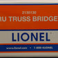Lionel 2130130 O Thru Truss Bridge Kit LN/Box
