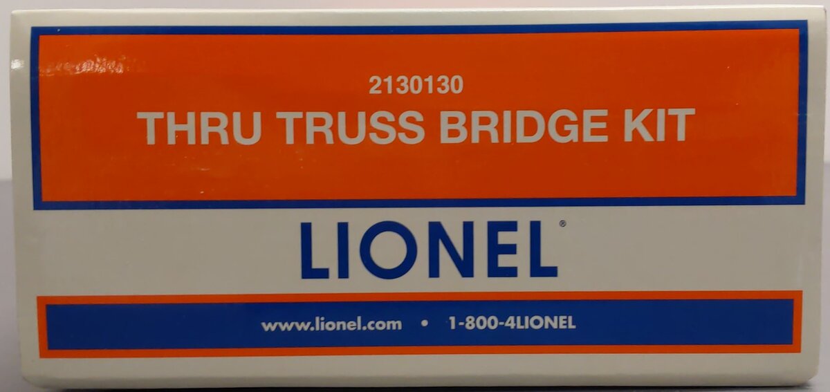 Lionel 2130130 O Thru Truss Bridge Kit LN/Box