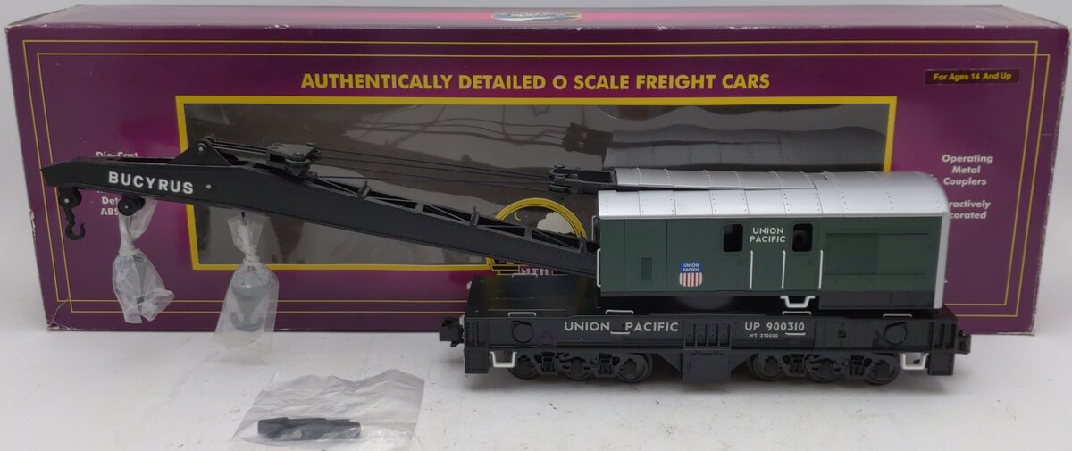MTH 20-98746 O Scale Union Pacific Crane Car #910006