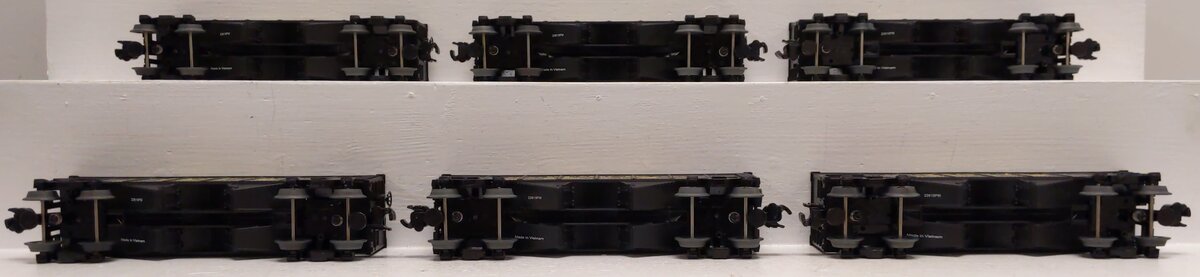 Lionel 1928140 O Pennsylvania Power and Light Hopper Cars (Pack of 6)